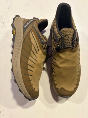Merrell Embark Lace Shield Moc Slip On Walking‎ Shoe J004785 Size 11 Vibram